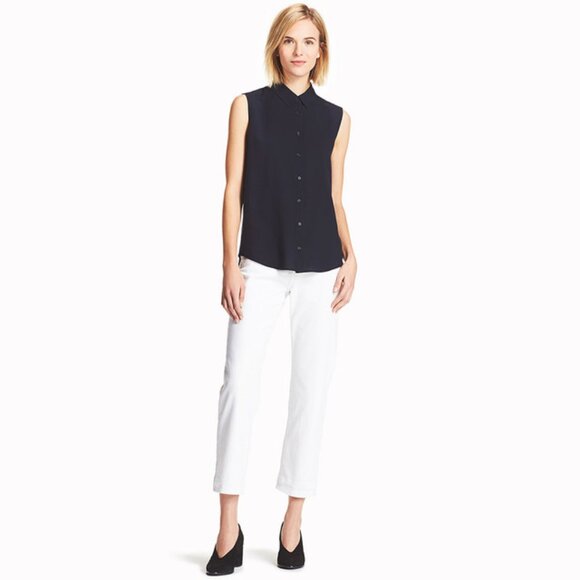 UNIQLO Women's Black Sleeveless Blouse - Picture 6 of 6